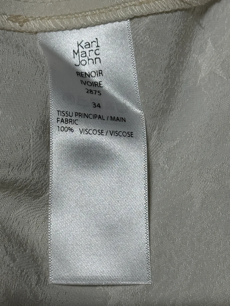 👗 Robe Karl Marc John crème – T34 – élégante & féminine ✨🔥 – photo 7